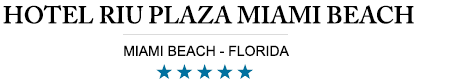 Hotel Riu Plaza Miami Beach - Miami Beach - Riu South Beach - Riu Hotel & Resorts
